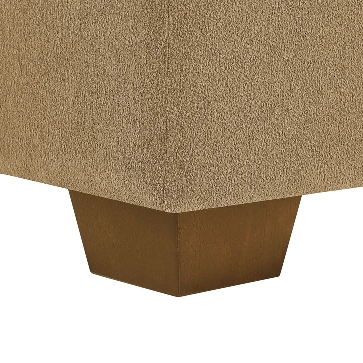 Thomasville Miles 3-piece Left-hand Facing Fabric Sectional with Storage Ottoman