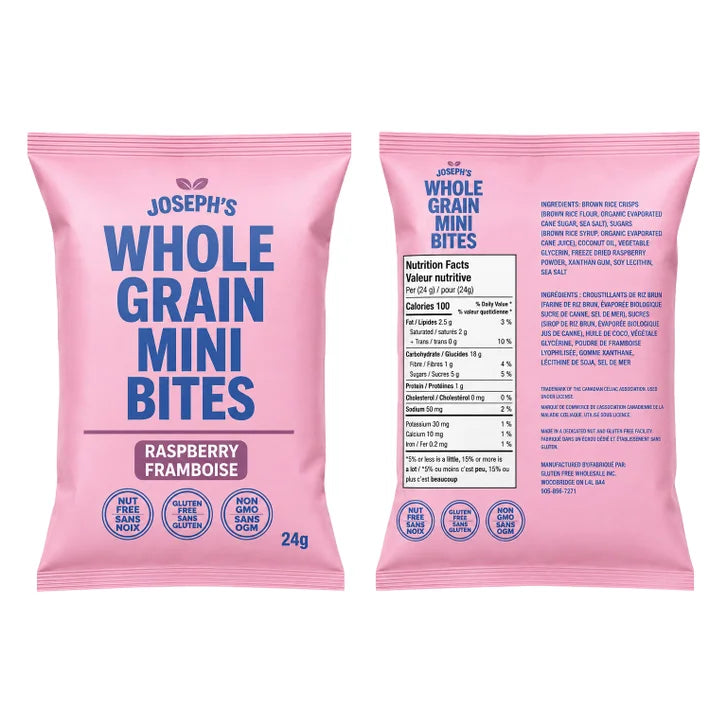 Joseph’s Whole Grain Mini Bites Variety Pack, 60 × 24 g