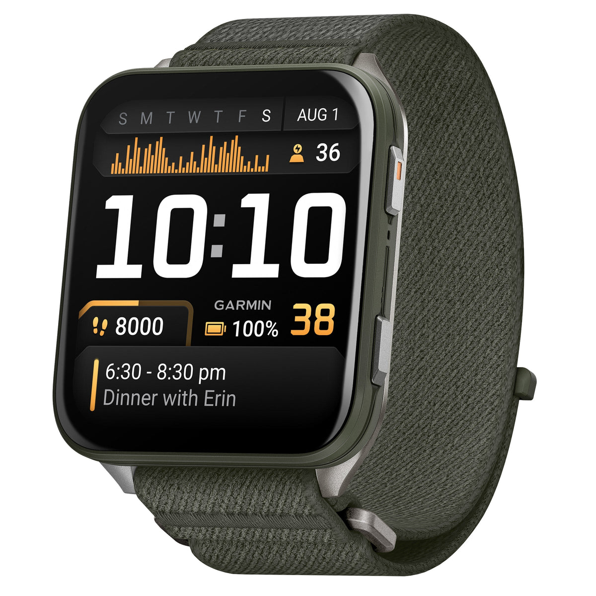 Garmin Venu X1 Smartwatch, includes USB-C and USB-A Charging Cables