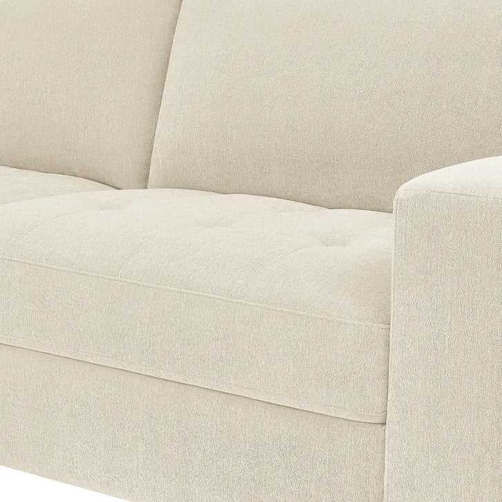 Thomasville Miles 3-piece Left-hand Facing Fabric Sectional with Storage Ottoman