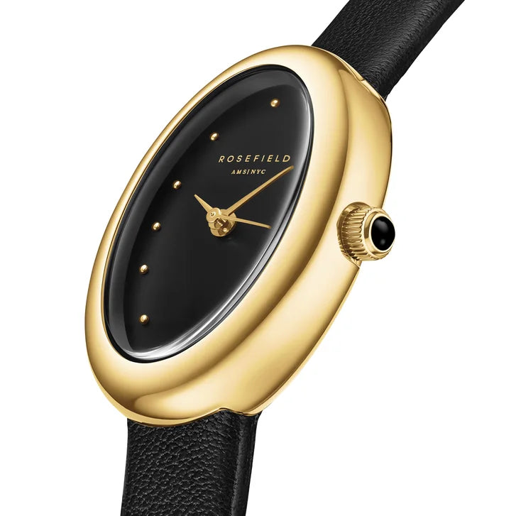 Rosefield Black Dial Women's Watch