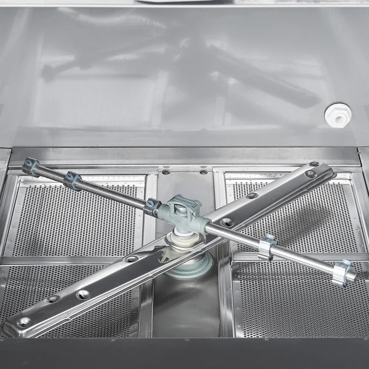 Forno 24 in. Stainless Steel Commercial Under-Counter Dishwasher with In-built Detergent and Rinse Aid Pumps
