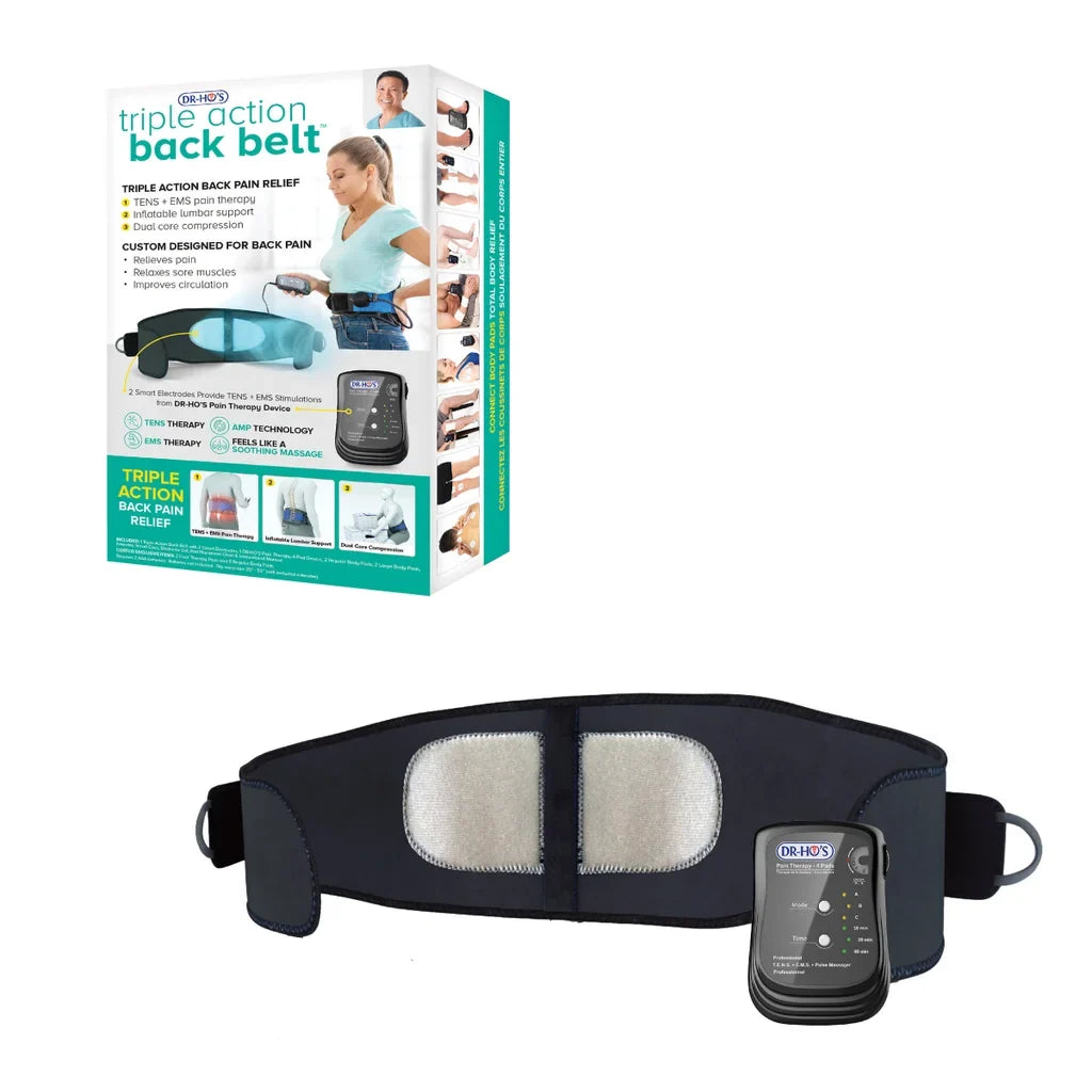 DR-HO'S Triple Action Back Belt TENS