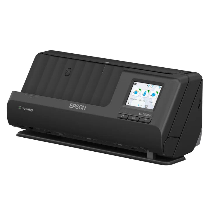 Epson WorkForce ES-C380W Wireless Compact Desktop Document Scanner