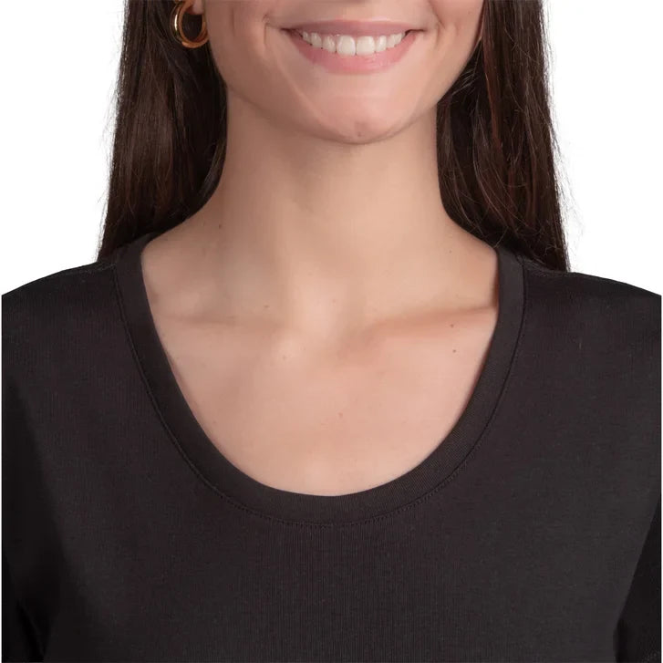 Kirkland Signature Women's Pima Cotton Scoop Neck Tee