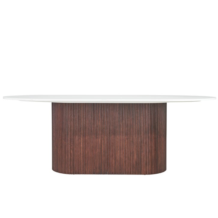 Alera Solid Quartz Dining Table, 218 cm (86 in.)