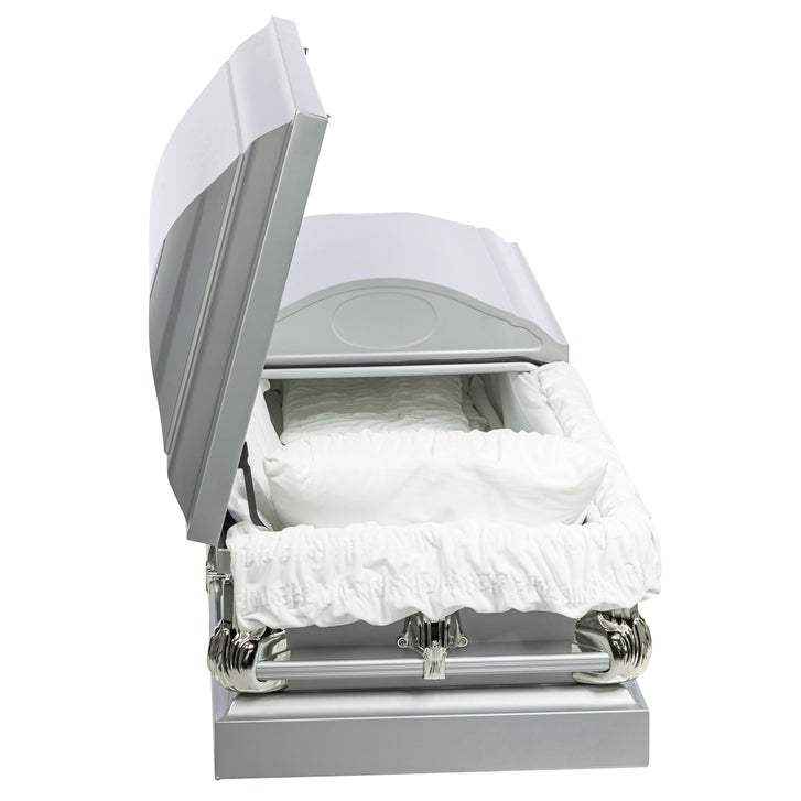 Walker Silver Knight Casket, Expedited Shipping