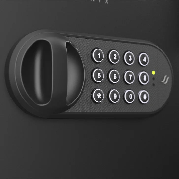Sanctuary Onyx Series Safe With Electronic Lock and Fire Protection