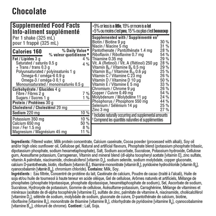 Premier Protein High-protein Chocolate Shake, 18 x 325 mL
