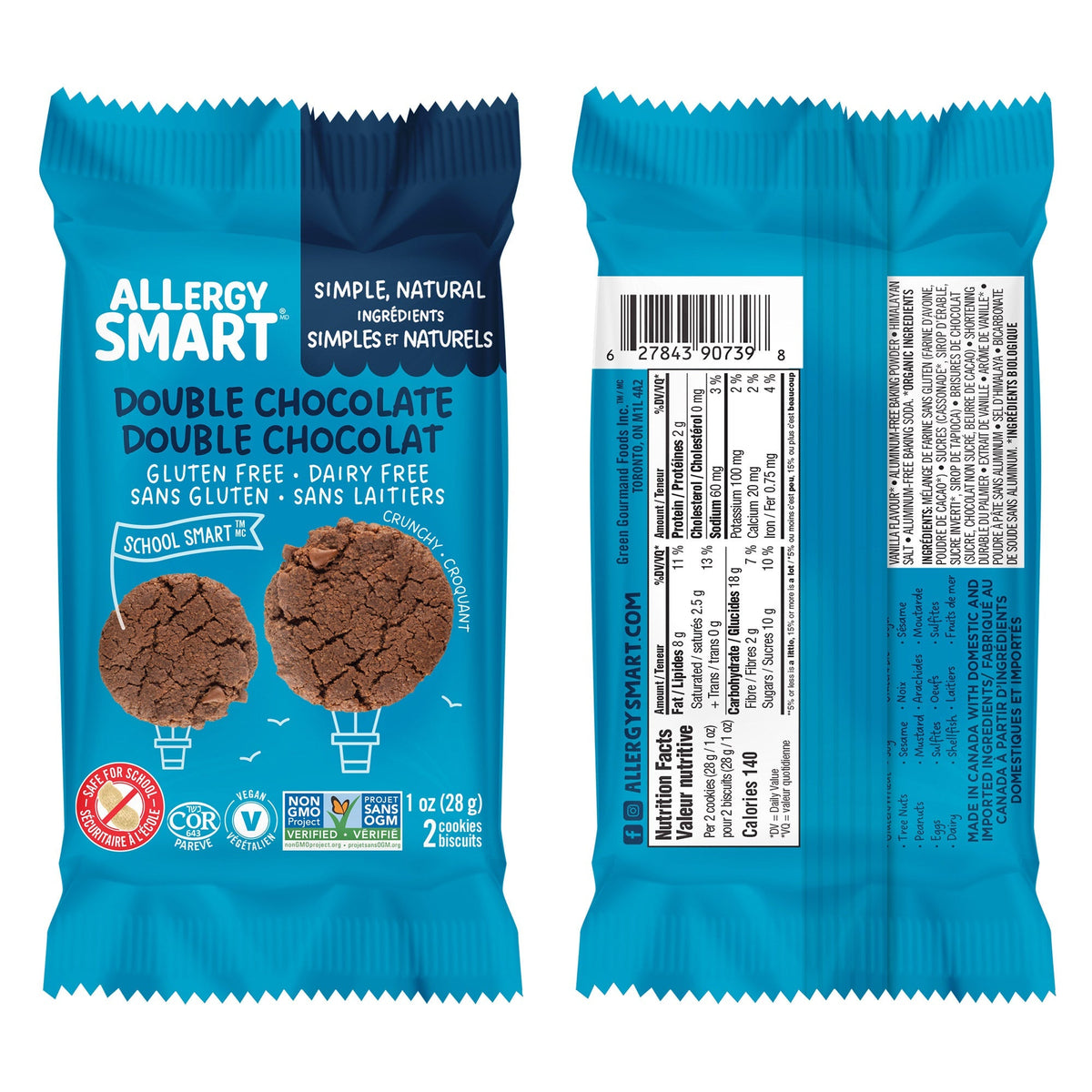 Allergy Smart Cookies, 48 × 28 g