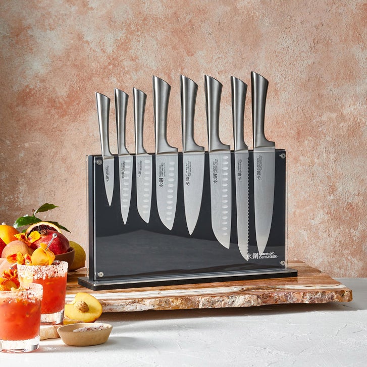 Cuisinepro Damashiro Nami Knife Block Set, 9 piece