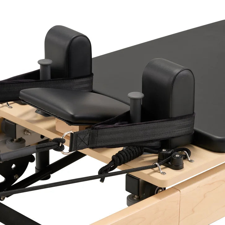 Hisooth SpaceSaver Foldable Pilates Reformer 60cm Maple Frame