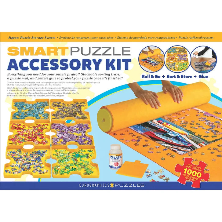 Eurographics Yoga Cats Puzzle with Accessory Kit - English Only