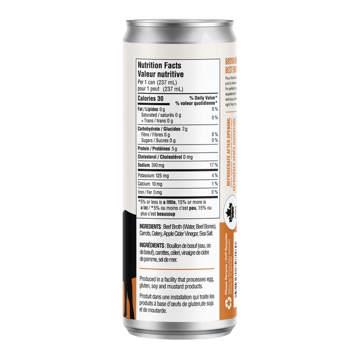 Broya Classic Bone Broth, 12 × 237 mL