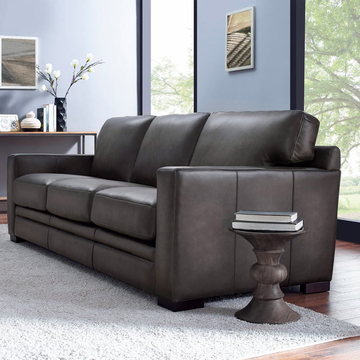 Prospera Home Luca Top-grain Leather Sofa