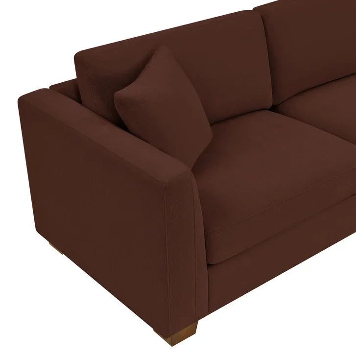 Thomasville Walsen 3-piece Fabric Sectional with Storage Ottoman