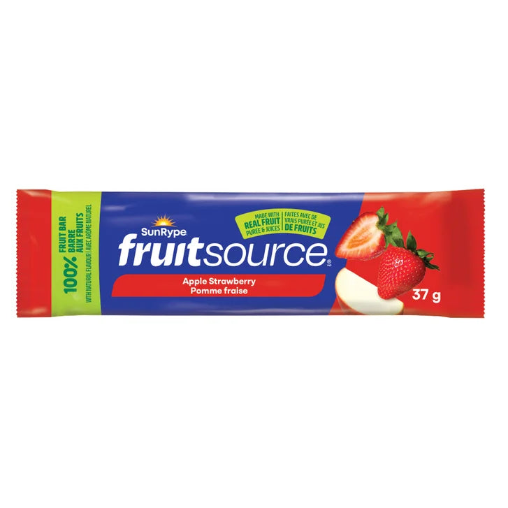 SunRype Fruit Source Fruit Bars Variety Pack, 30 × 37 g