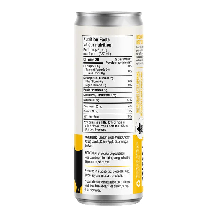 Broya Classic Bone Broth, 12 × 237 mL