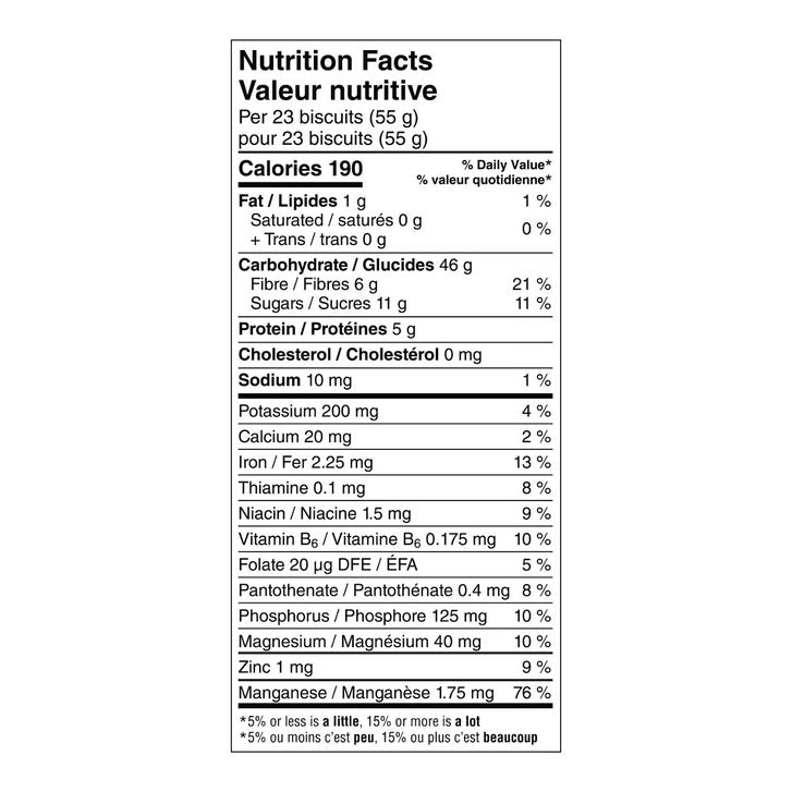 Kellogg's Mini-Wheats Original Jumbo Pack, 1.6 kg