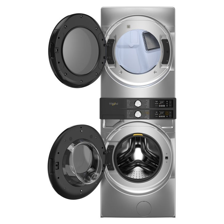 Whirlpool 28 in. Laundry Centre 5.2 cu ft. Washer and 7.4 cu ft. Electric Vented Dryer with UV Clean