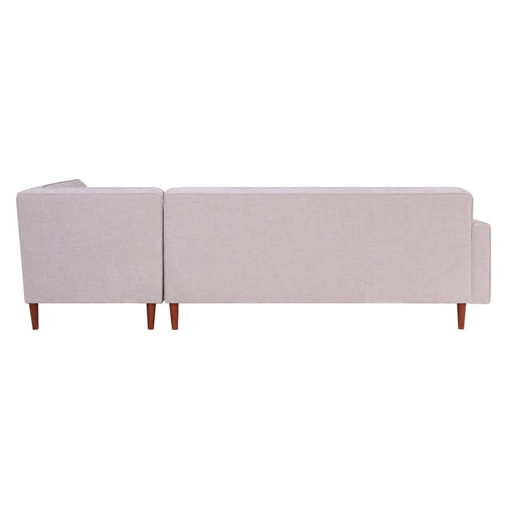 Right-hand Facing Fabric Sofa-chaise