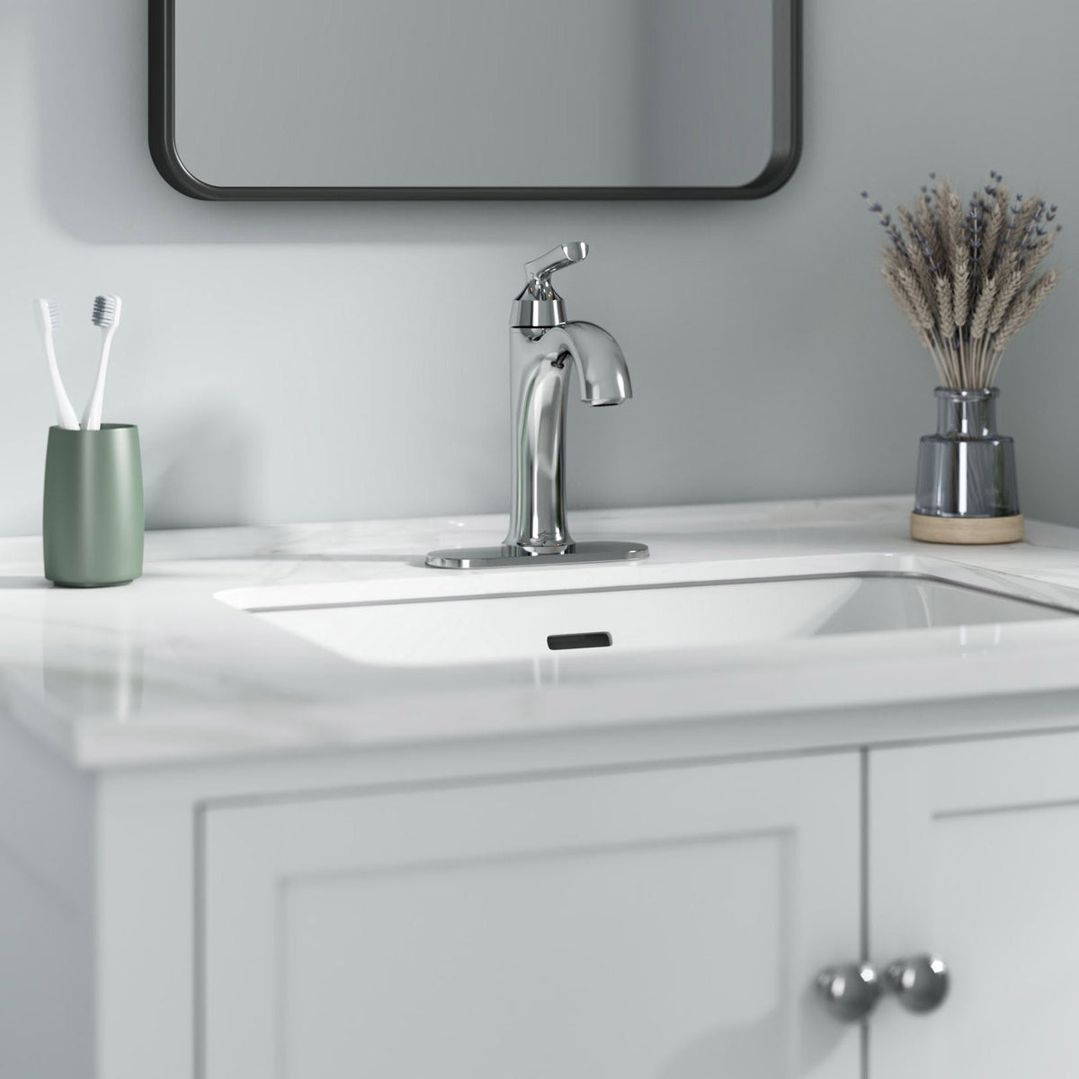 American Standard Braymer Single Handle Monoblock Bathroom Faucet