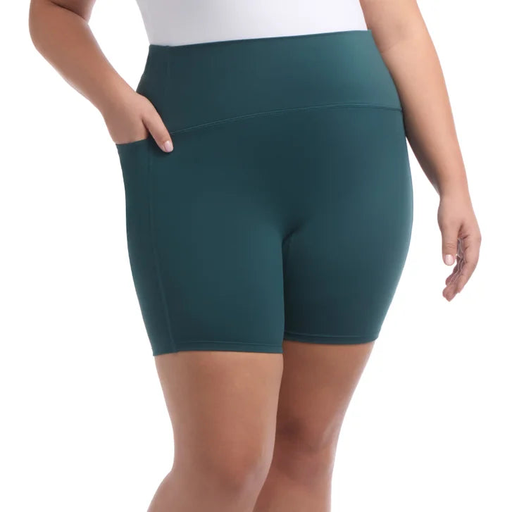 Danskin Women's Bike Short with Pockets