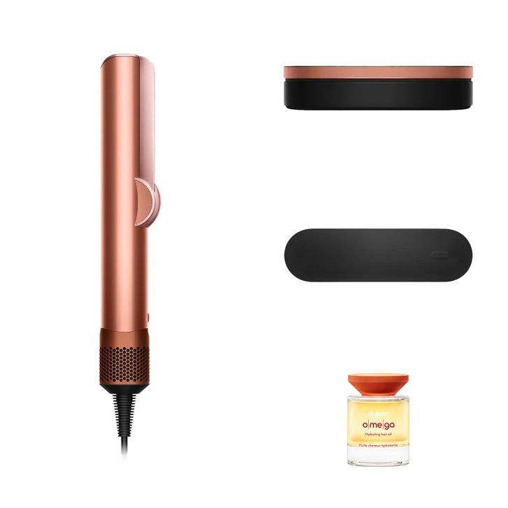 Dyson Airstrait Straightener with Omega Hydrating Hair Oil and Presentation Case