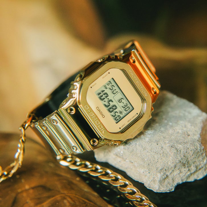 Casio G-SHOCK G-STEEL Monochromatic Gold-tone Men's Watch