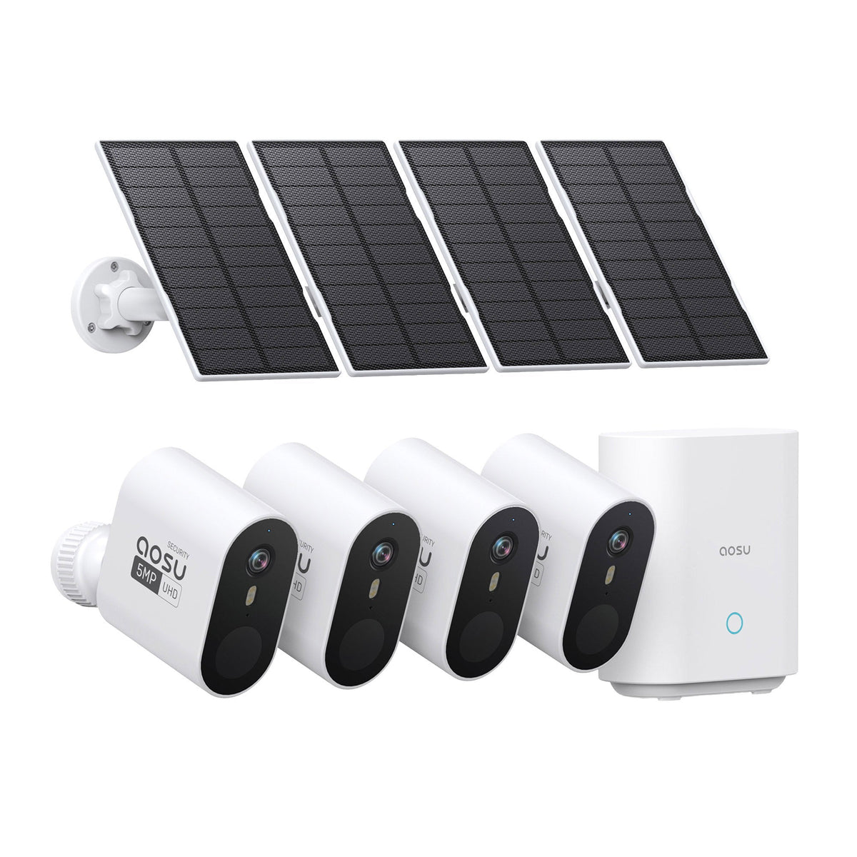 aosu Solar NVR Security System