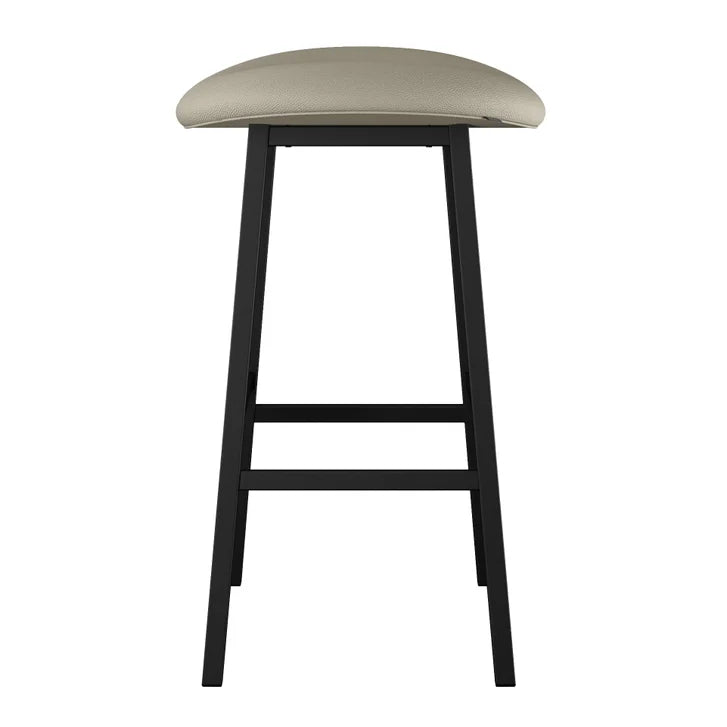 Amisco Winston Counter Stool Black Metal