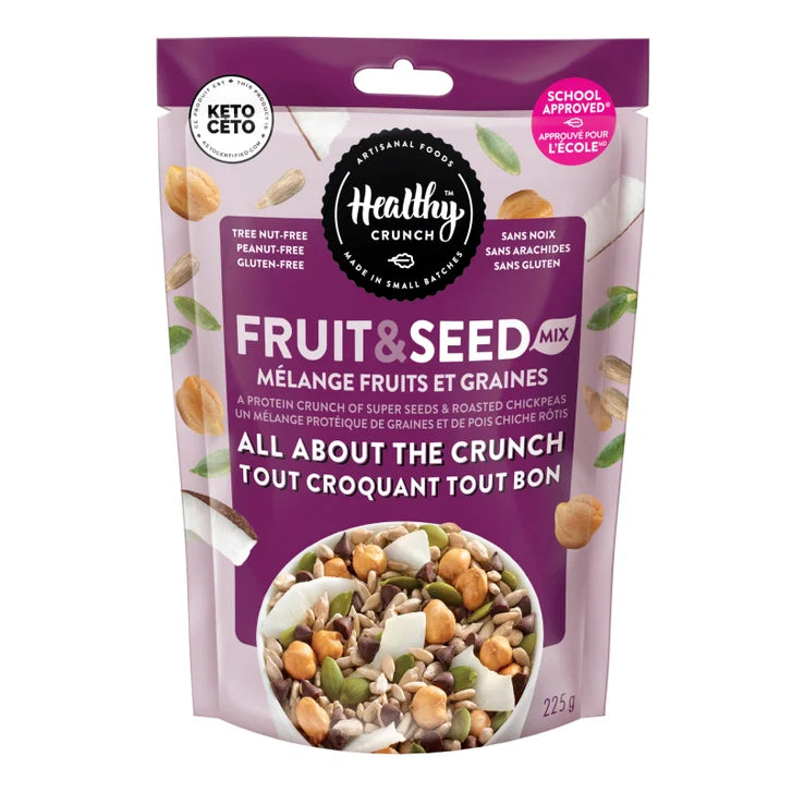 Healthy Crunch Fruit & Seed Mix, 7 × 225 g
