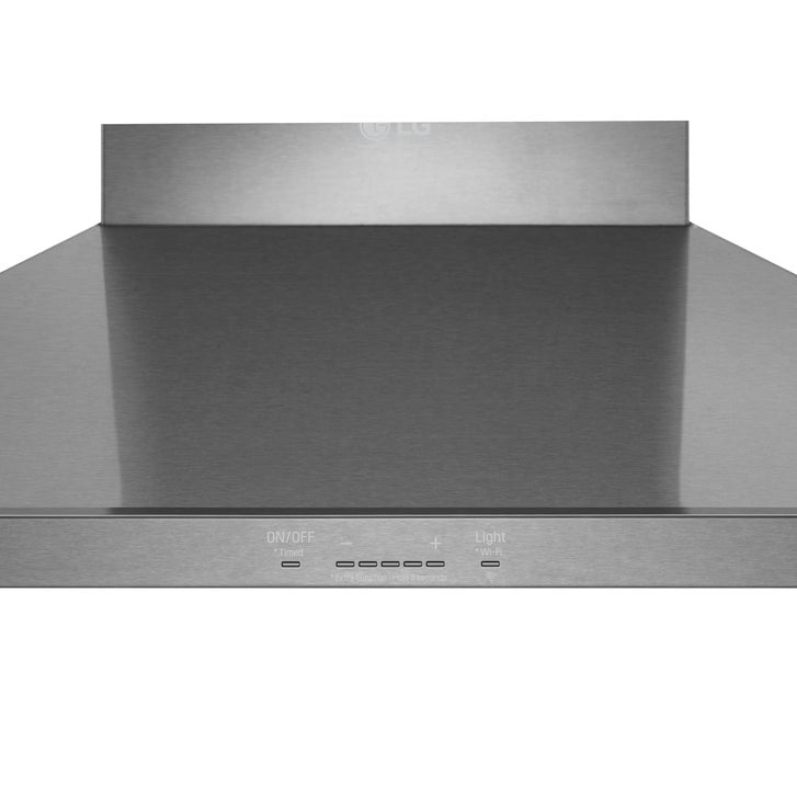 LG STUDIO 30 in Stainless Steel Chimney Wall-mount Range Hood, 600 Max CFM