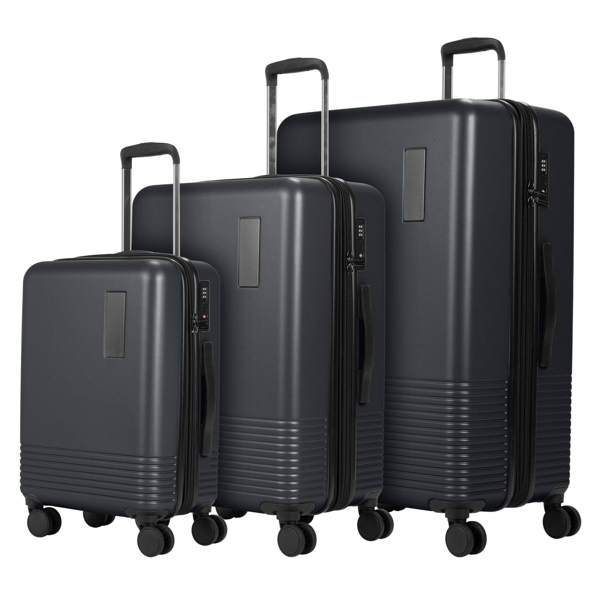 Bugatti - Westmount 3-piece Hardside Expandable Spinner Luggage Set