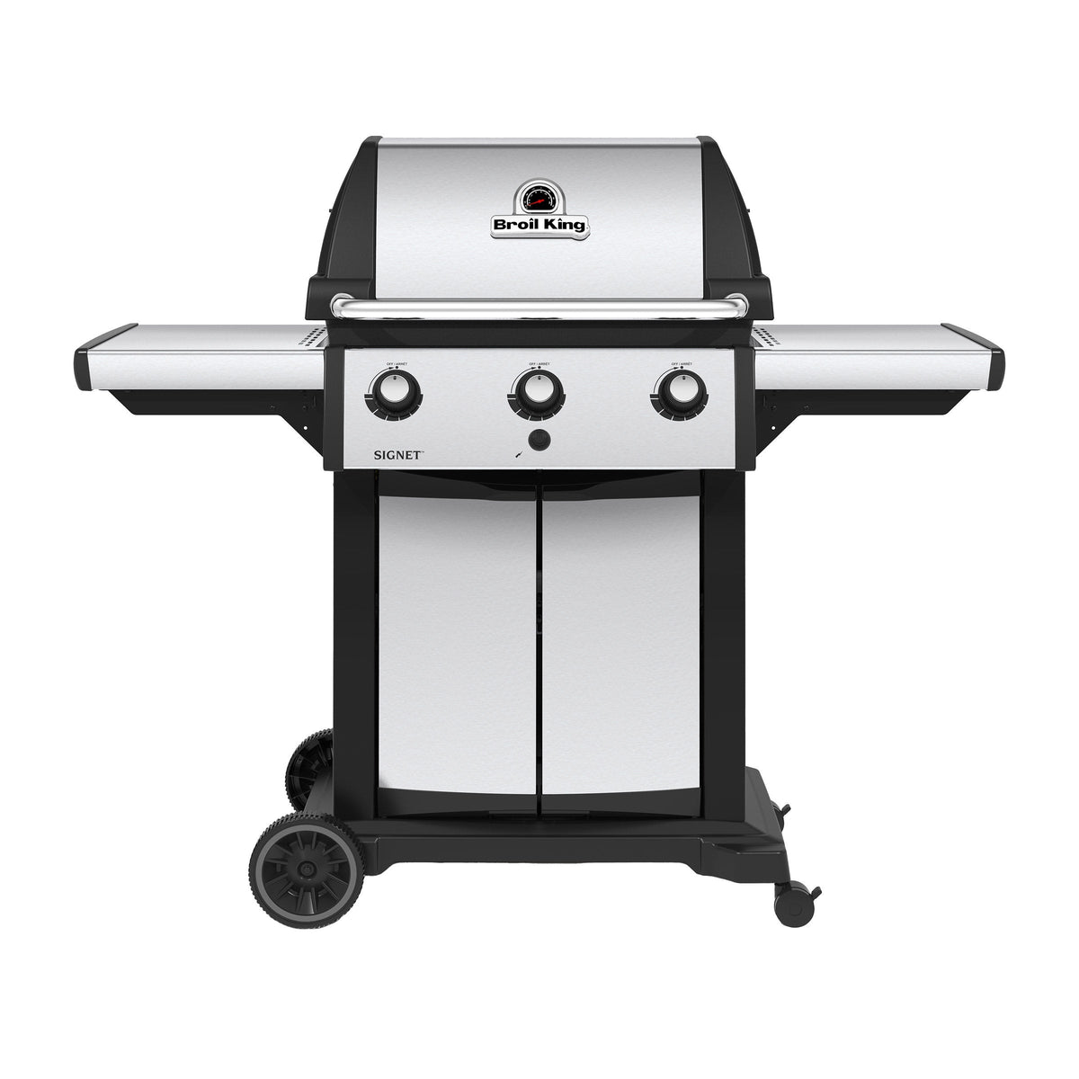 Broil King Signet 320 PRO 3 Dual - Tube Burner Propane BBQ with Cover