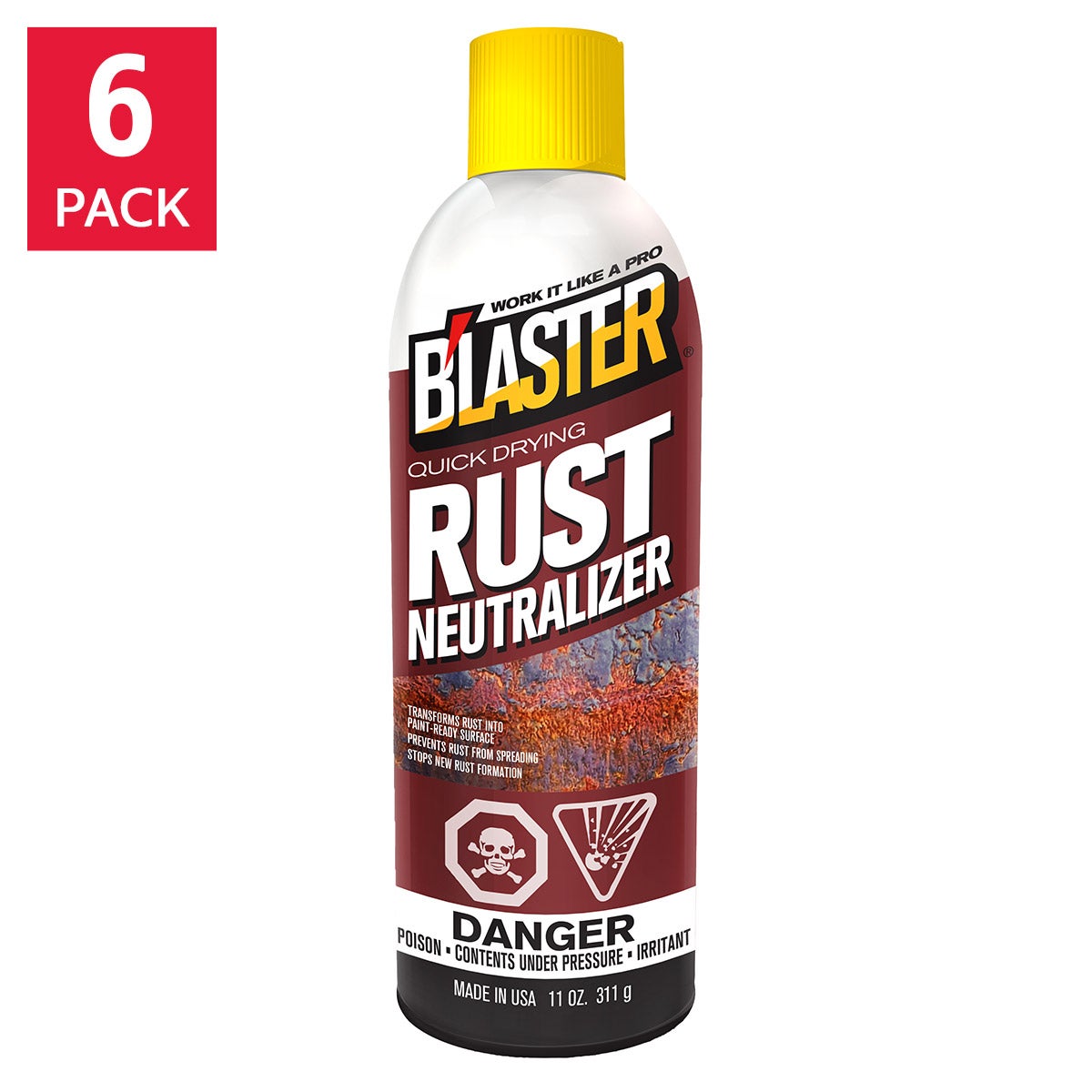 B'laster Rust Neutralizer, 6-pack
