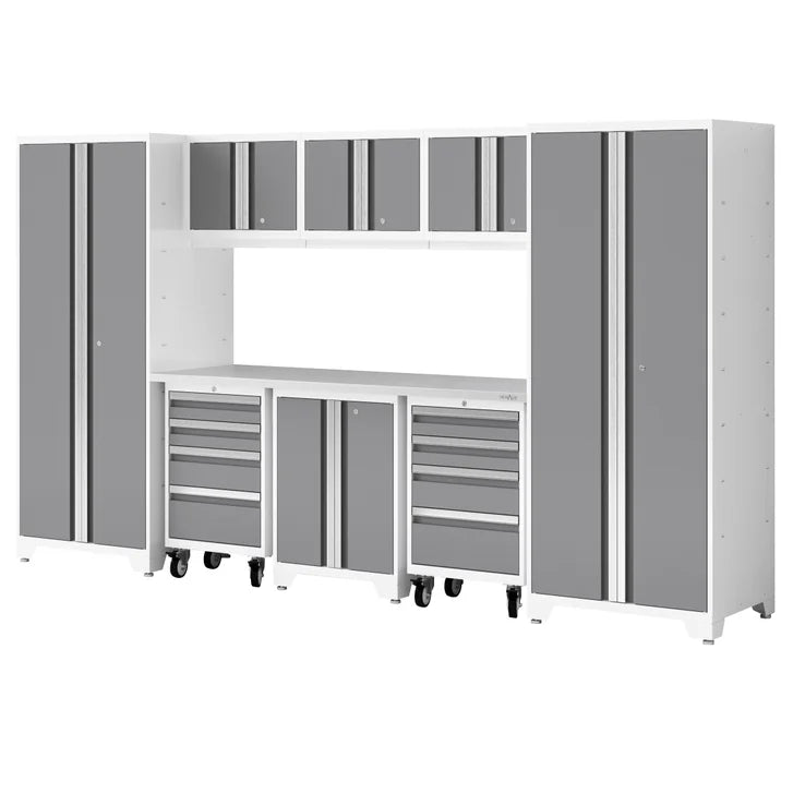 NewAge Products Bold XL Series 9-Piece Garage Cabinetry Set