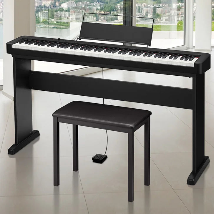 Casio Ultra Compact CSF-10 88 Note Digital Piano Bundle with Bench