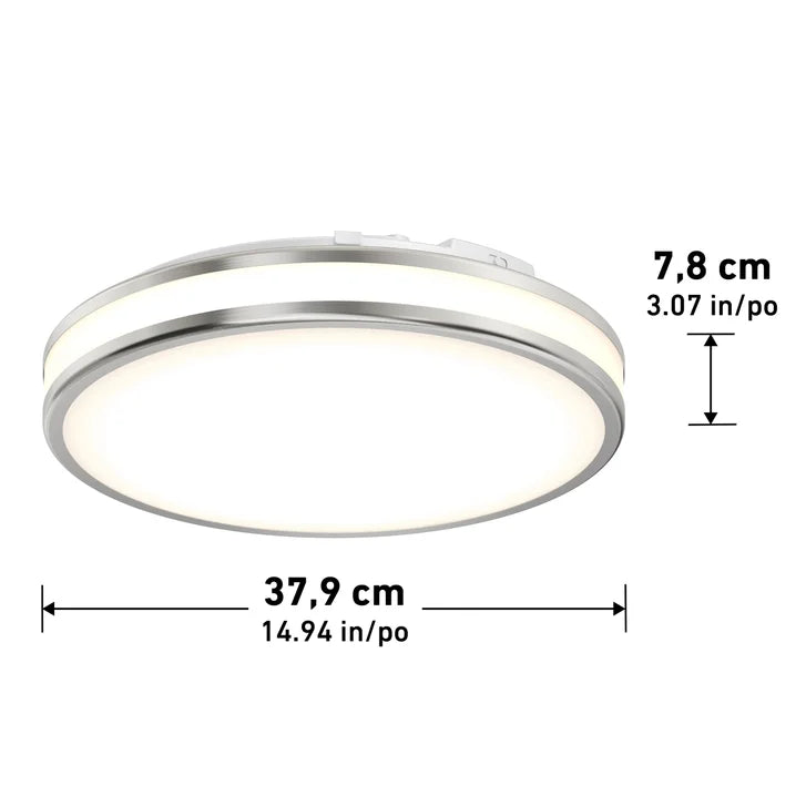 Artika Hemisphere Flush Mount Light