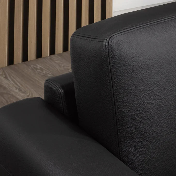 Galleria 2-piece Top Grain Leather Left-hand Facing Sectional