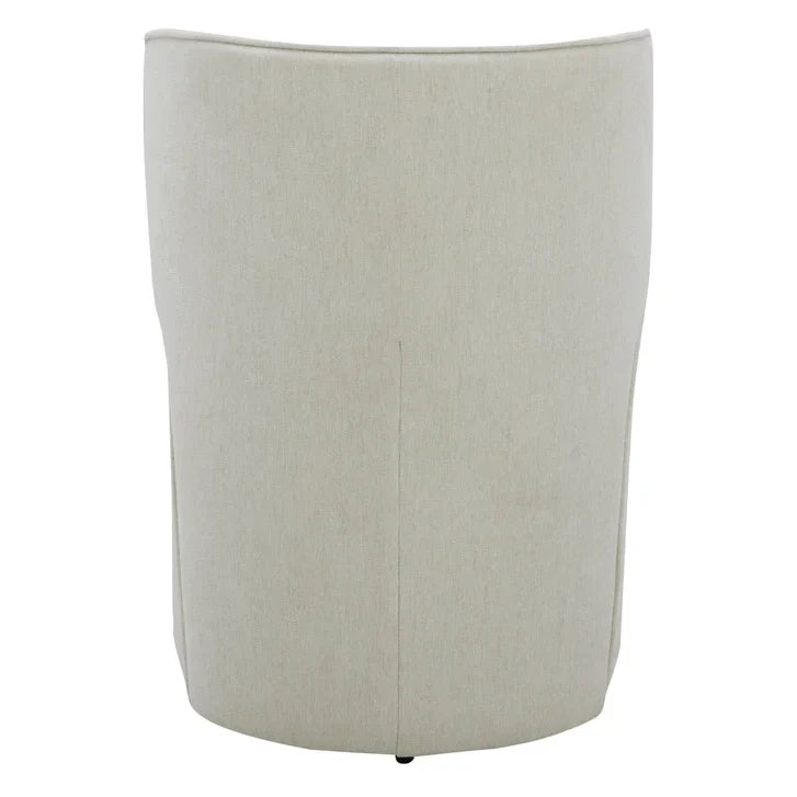 Aiden & Ivy Armless Dining Chair with Casters