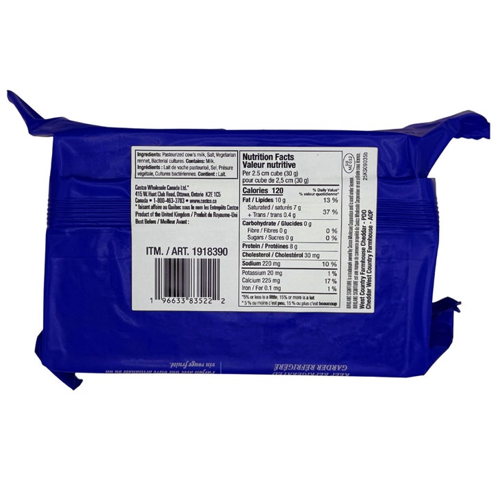 Kirkland Signature Coastal Cheddar, 810 g