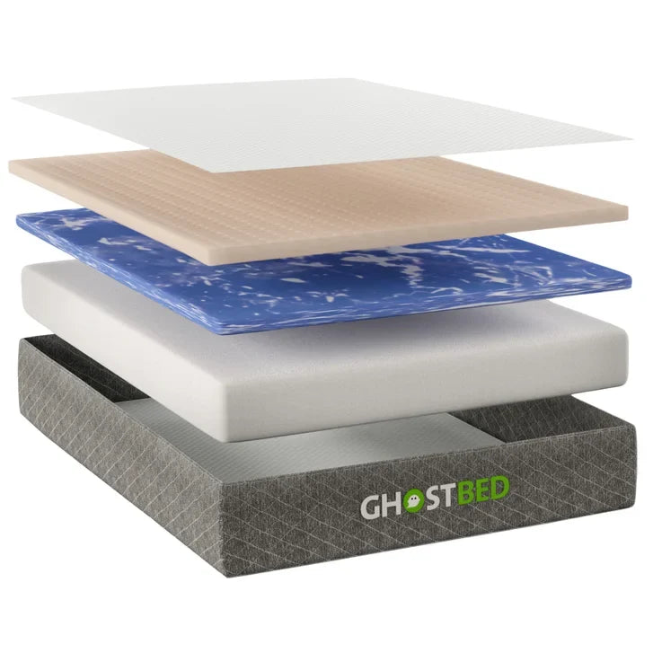 Ghostbed by Nature's Sleep 28 cm (11 in.) Cooling Gel Memory Foam Mattress