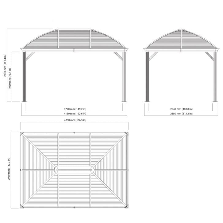 Sojag Moreno Gazebo