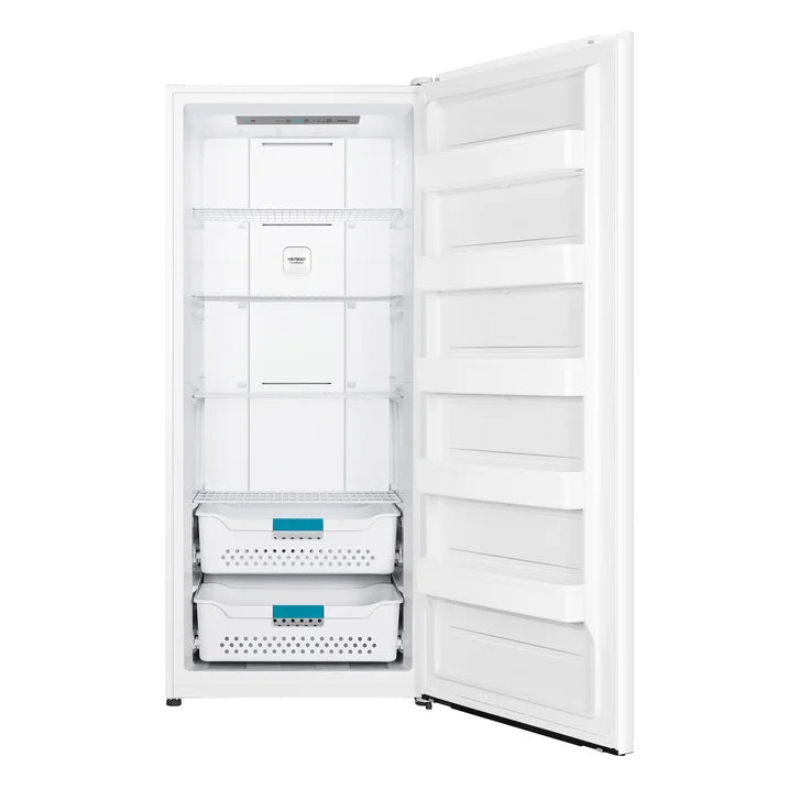 Hisense 21.2 cu ft. White Convertible Upright Fridge or Freezer with Reversible Door