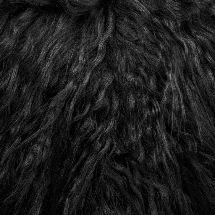 Mongolian Sheepskin Decorative Cushion