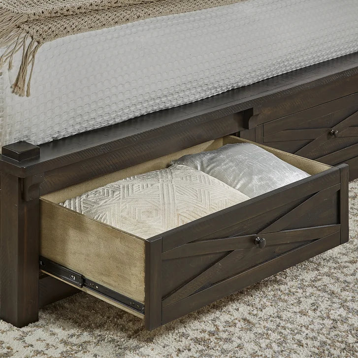 Alpine Ridge 5-piece Solid Pine King Bedroom Set