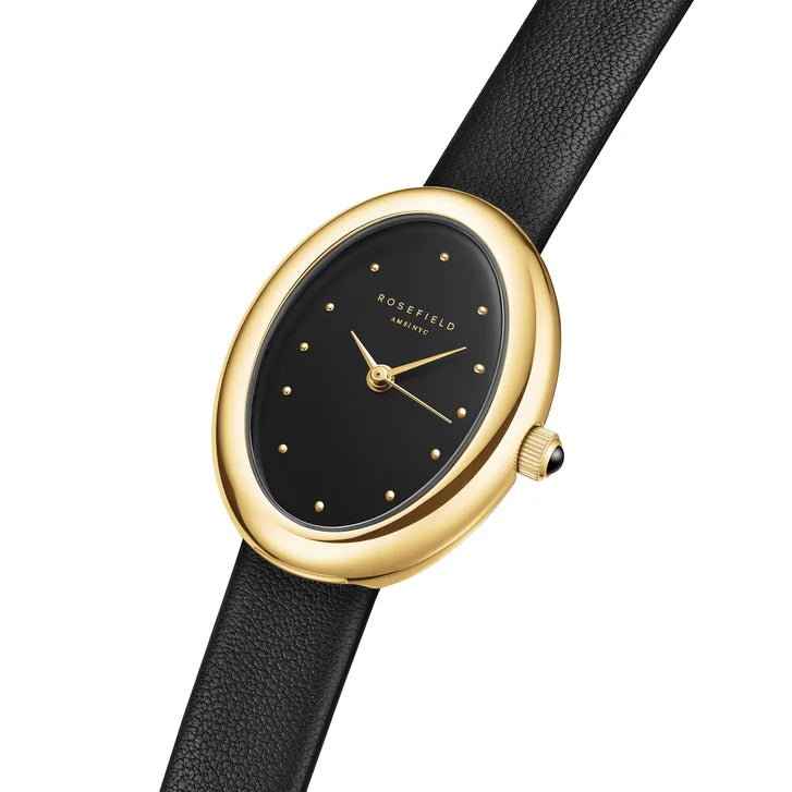 Rosefield Black Dial Women's Watch