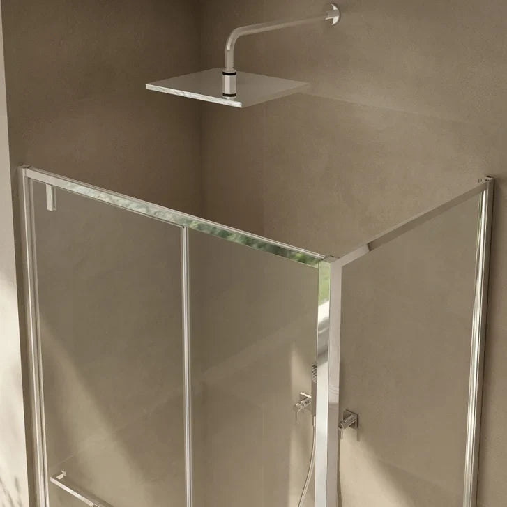 OVE Decors Tobias Corner Shower Kit with Base
