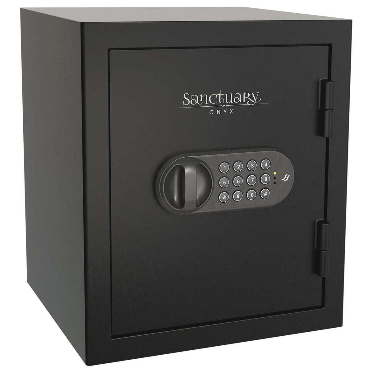 Sanctuary Onyx Series Safe With Electronic Lock and Fire Protection